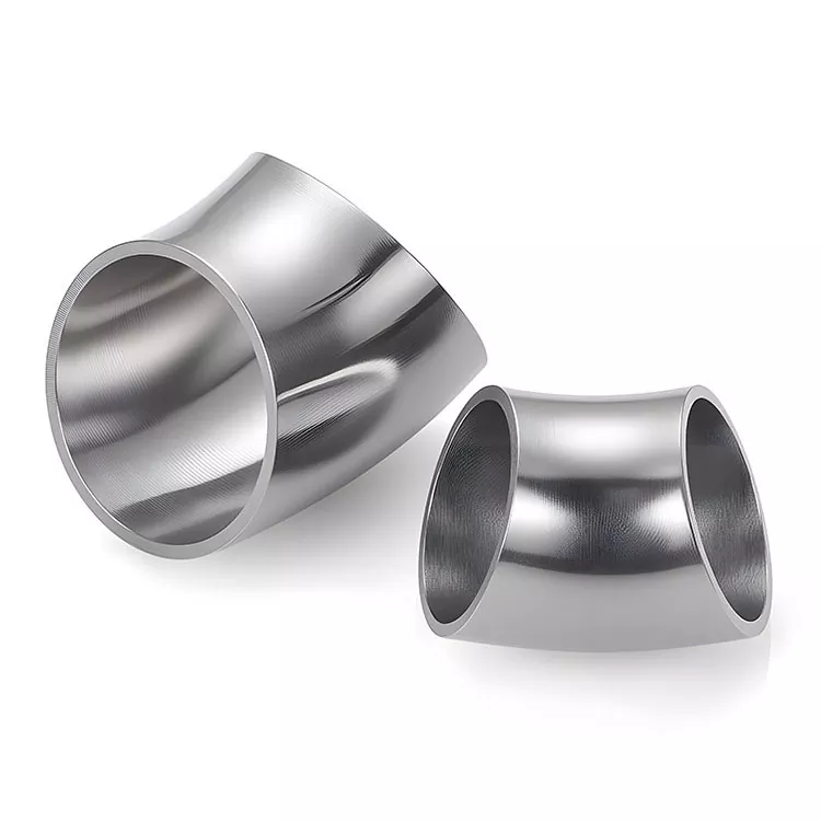 45° Tri Clamp armbåge