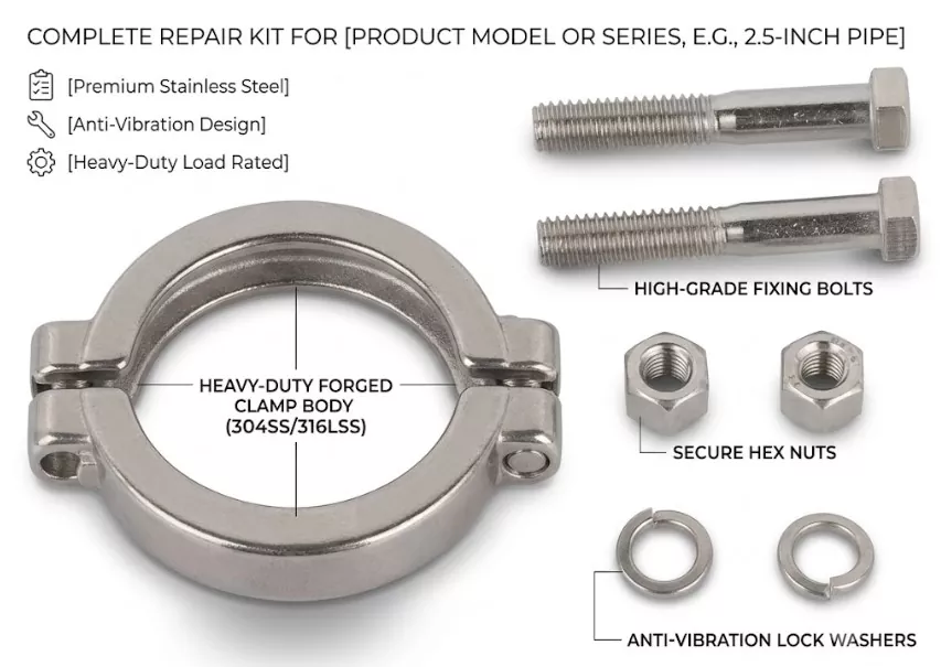High Pressure Tri Clamp 13MHP