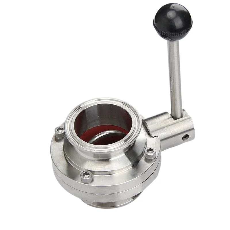 Tri Clamp fjärilsventil