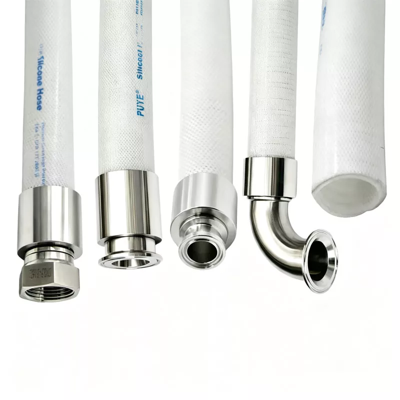 Tri Clamp flexibel slangkoppling och crimp